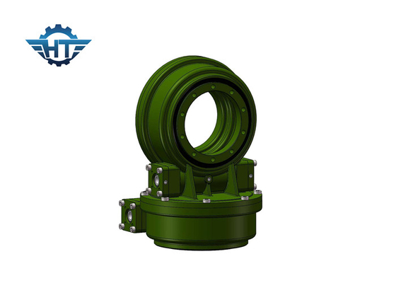 SDE9 QT Material Dual Axis Slewing Drive Dengan Motor Listrik 24VDC Planetary