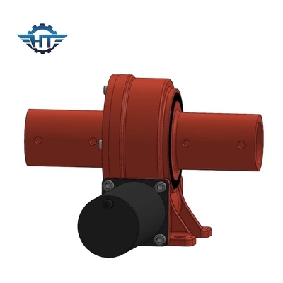 Durable Envelope Worm Small Slew Drive For Solar Tracker Kecepatan output 0,02 ~ 0,04rpm