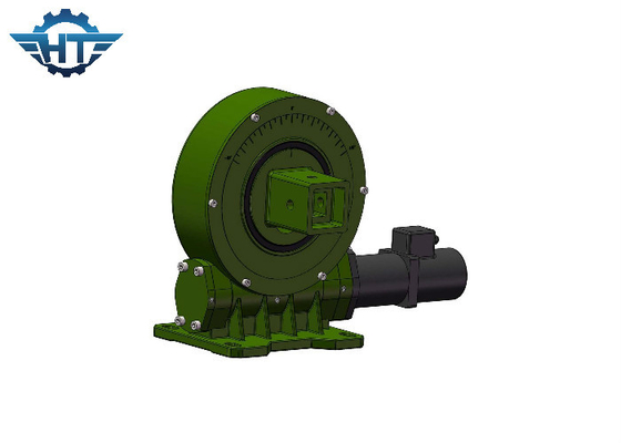 IP66 Single Axis Small Size Slewing Drive Untuk Penggunaan Luar Ruangan Sistem pelacakan surya Linkage