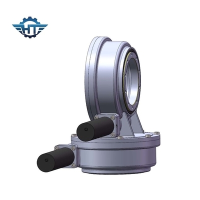 SDE7 Worm Gear Slewing Ring Multi Kontak Gigi Untuk Pembangkit Listrik Tenaga Surya PV Luar Ruangan