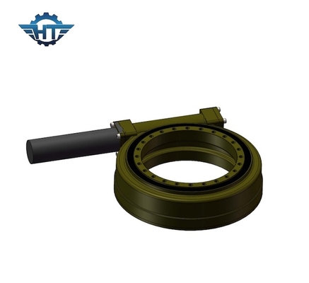 Beli Drive Slew Kecil Bertenaga 25 Inch Dengan Teknologi Hourglass Worm Untuk Pelacakan Pemasangan PV online manufacture