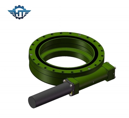 Beli SE1 Slew Drive Gearbox Dengan Gear Motor Kecil Untuk Sistem Pelacakan Tenaga Surya Otomatis online manufacture