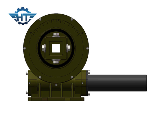 Beli Solar Trackers Vertical VE9 Worm Gear Slew Drives With Square Tubes Output online manufacture