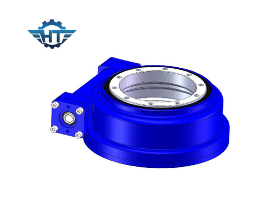 Beli 7 Inch IP66 Small Backlash Worm Gear Slew Drive With Special Hydraulic Motor For Construction Machinery online manufacture