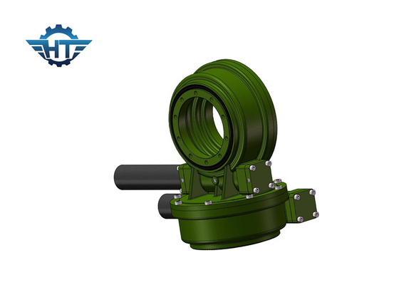 Beli Dual Axis Small Slew Drive With 24VDC Planetary Geared Motor For Solar Tracking System online manufacture