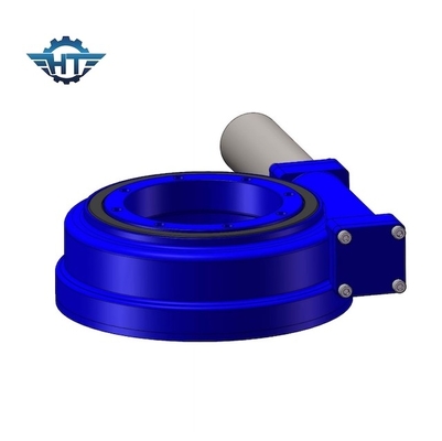 Beli 9 Inches Worm Gear Slew Drive 24VDC Motor Slewing Ring Drive online manufacture