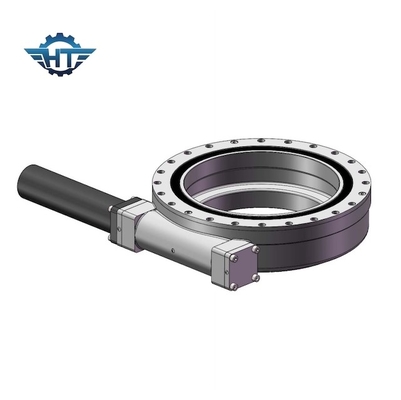 Beli SE14 Worm Gear Slew Drive Gearbox Perumahan Tertutup 63Kgs 6550 Nm online manufacture