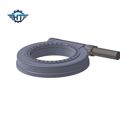 Beli 5800NM Torsi Worm Gear Slewing Drive Motor Hidrolik Rasio Transmisi Besar online manufacture