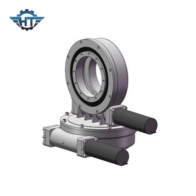 Jam Pasir Worm Gear Slewing Ring Bearing Untuk Cermin Melengkung Parabolic Csp