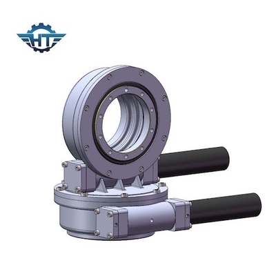 Gearbox SDE3 Dual Axis Slew Drive Presisi Tinggi Untuk Sistem Pelacakan Surya Lapangan