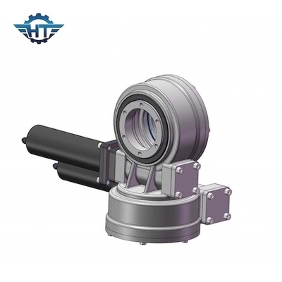 Perumahan Tertutup 5 Inch Worm Gear Slewing Drive Untuk Sistem Pelacakan Surya Dan Satelit