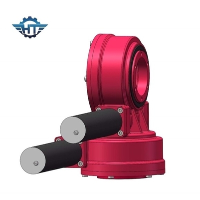 Worm Solar Tracker Slew Drive Dengan Motor Planet 24VDC Untuk Sistem Pelacakan Sumbu Ganda