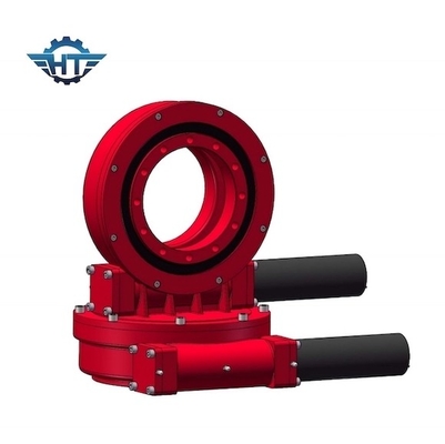 Motor Gear Tertutup Dual Axis Worm Slew Drive Untuk Sistem Pelacakan Surya Presisi Tinggi