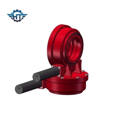 17 Inch Dual Axis Slew Drive Dengan Motor Gear 24vdc Untuk Sistem Pelacakan Surya