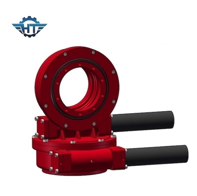 Rasio Roda Gigi 78/1 SDE12 Dual Axis Slew Drive Biaxial Untuk Tata Surya Sumbu Ganda