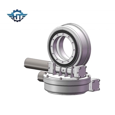 IP66 Dual Axis Slew Drive SDE3 Worm Gear Slew Drive Untuk Sistem Pelacakan Surya
