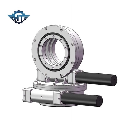 Bahan QT Dual Axis Slew Drive Memegang Torsi 13 KNm Untuk Sistem Pelacakan Surya