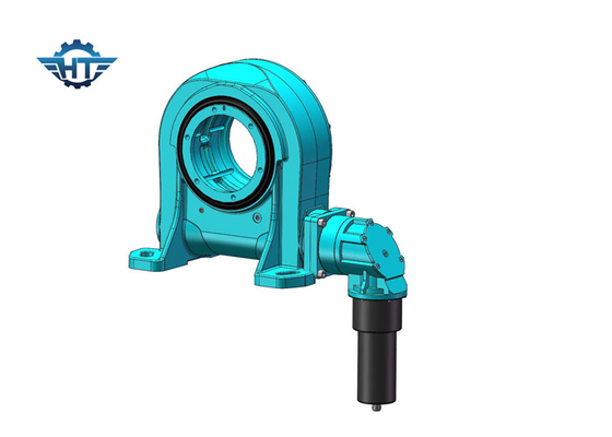 2 Portrait VE7 Solar Tracker Slew Drive Dengan Motor Gear 24VDC Untuk Sistem Pelacakan PV