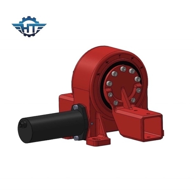 Horizontal Enclosed Small Slew Drive Terlampir Dengan Motor 24VDC Dengan Pelacak Surya Miring