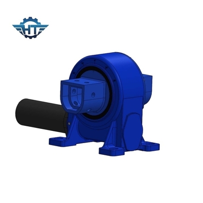 VE5 Model Horisontal Dipasang Worm Gear Slew Drive Dengan 24V DC Brushed Gear Motors Untuk Pelacak Surya