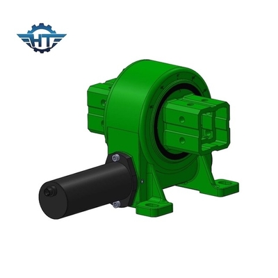 3 Inch IP66 Small Slew Drive Dengan 24VDC Planetary Gear Motor Untuk Sistem Pelacakan Matahari miring