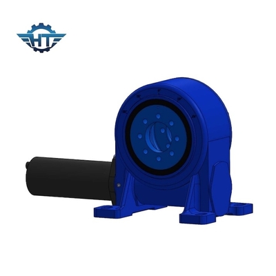 IP66 Worm Gear Slew Drive Gearbox Untuk Sistem Pelacakan Surya Fotovoltaik 24V