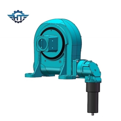 7 Inch Worm Gear Slew Drive Gearbox Serangan Kecil Untuk Reflektor Parabola