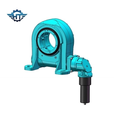 Heavy Duty Worm Gearbox IP66 Tertutup Zero Backlash Slew Drive Untuk Sistem Tenaga Surya Terkonsentrasi