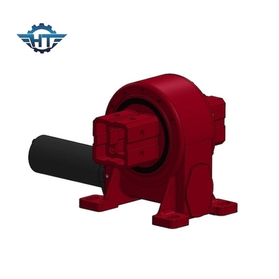 Gearbox Drive Worm Kecil yang Dipasang Horizontal Untuk Sistem Pelacakan Surya Miring Dan Miring