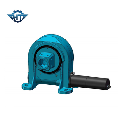 Vertikal Mounted Single Axis Worm Gear Slew Drive Untuk Energi Terbarukan Surya