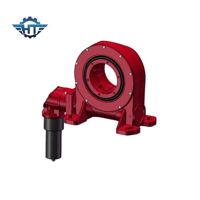 Ukuran Besar Worm Gear Slew Drive Gearbox Untuk Antena Satelit Akurasi Tinggi