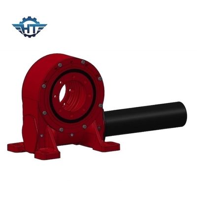 Ukuran Besar Worm Gear Slew Drive Gearbox Untuk Antena Satelit Akurasi Tinggi