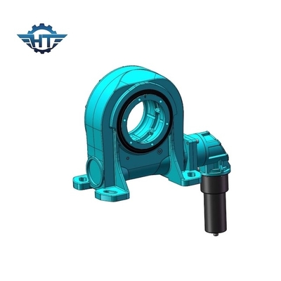 Heavy Duty CE Certified Worm Gear Slew Drive Untuk Sistem Pelacakan Surya Gearbox Planetary