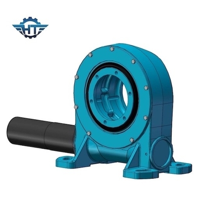 Biaxial 2 Axis 24VDC Slewing Worm Drive Untuk Sistem Pelacak Surya Sumbu Ganda