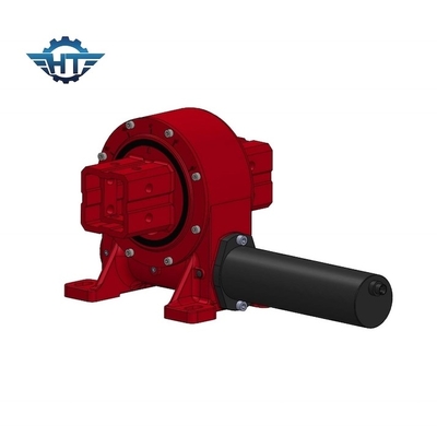 Heavy Duty Worm Gearbox IP66 Tertutup Zero Backlash Slew Drive Untuk Sistem Tenaga Surya Terkonsentrasi