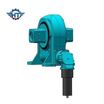 Self Locking Worm Drive Dengan Tabung Persegi Untuk Sistem Pelacakan Surya Sumbu Tunggal Vertikal