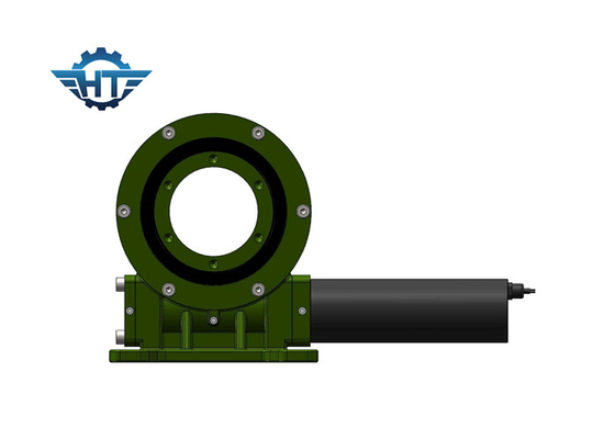 Tipe Vertikal Single Axis Solar Tracker Slew Drive Slew Ring Drive Bertenaga 24VDC Gear Motor