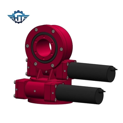 Model SDE Dual Axis Small Slew Drive Dengan Brushed Motor Untuk Sistem Pelacakan PV