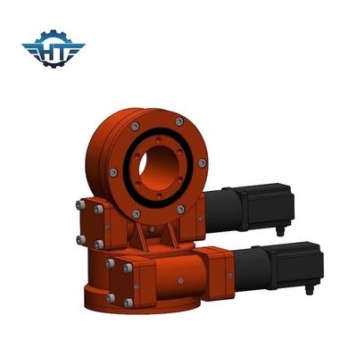 Perumahan Terlampir Small Dual Axis Slew Gear Untuk Proyek Panel Pelacakan Matahari