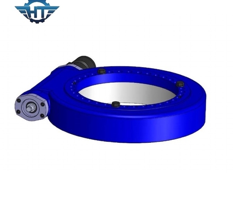 IP66 Kecepatan Lambat Solar Slewing Drive Worm Gear Terlampir Untuk Sistem Pelacakan Surya Tunggal
