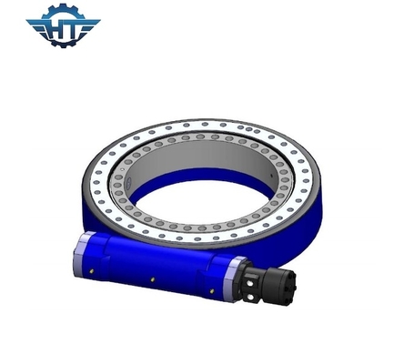 IP66 Kecepatan Lambat Solar Slewing Drive Worm Gear Terlampir Untuk Sistem Pelacakan Surya Tunggal