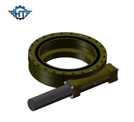 7 Inches Self Locking Solar Slew Drive Untuk Sistem Pelacakan PV Miring Horizontal Sumbu Tunggal