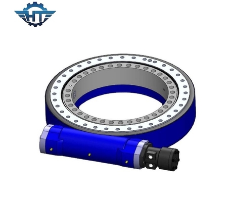 Double Envelope Worm Small Slew Drive 89000 Nm Worm Kecepatan Lambat Untuk Solar Tracker
