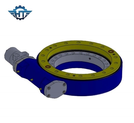 IP66 Dinilai SE21 Slew Drive Gearbox 220VAC Untuk CSP Dan Sistem Pelacak Surya