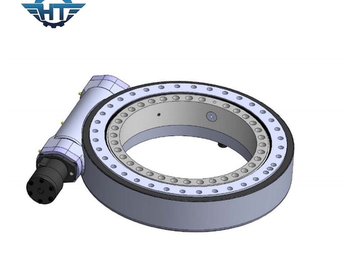 SE14 CE Worm Gear Slew Drive Gearbox Dengan Motor Hidrolik Untuk Derek Truk