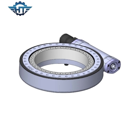 SE14 CE Worm Gear Slew Drive Gearbox Dengan Motor Hidrolik Untuk Derek Truk