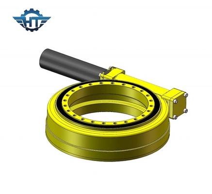 SE1 Slew Drive Gearbox Dengan Gear Motor Kecil Untuk Sistem Pelacakan Tenaga Surya Otomatis