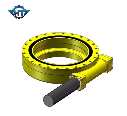 SE5 Horizontal Type Slewing Drive Gearbox Dengan CE Bersertifikat Untuk Sistem Pelacakan Surya Miring