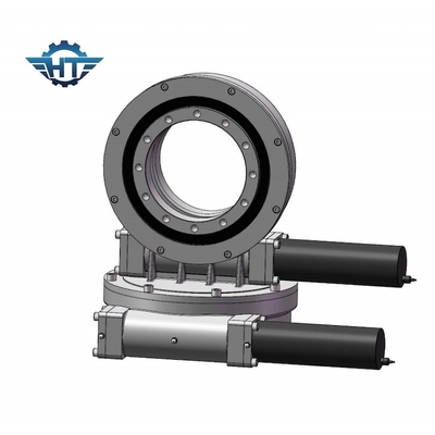 SDE 3'' Dual Axis Slew Drive Gearbox Dengan Hidrolik Planetary Untuk Pembangkit Listrik Tenaga Surya