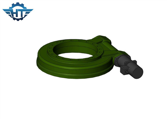 Durable Envelope Worm Small Slew Drive For Solar Tracker Kecepatan output 0,02 ~ 0,04rpm